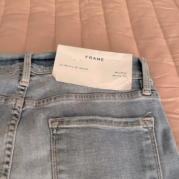 FRAME Le Skinny De Jeanne Front split - Picture 5 of 7
